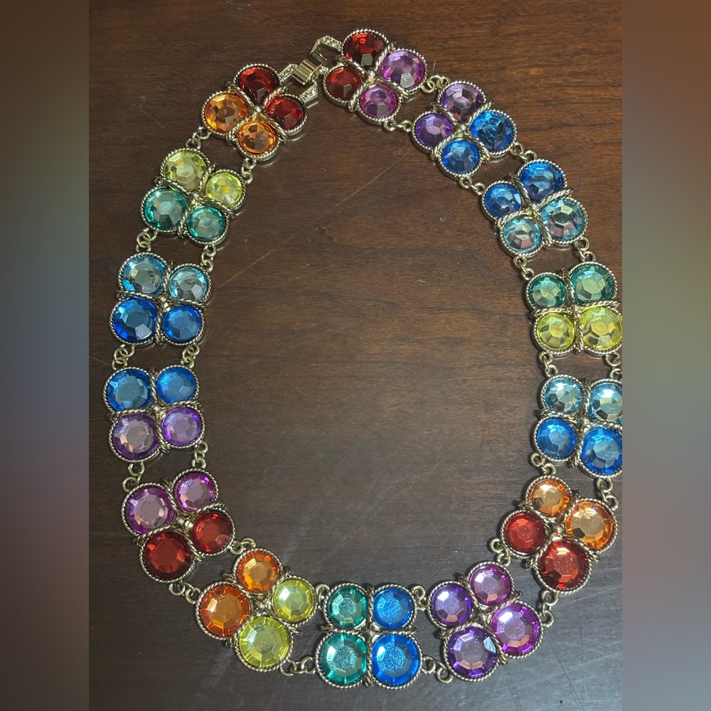 Multicolor Gemstone Necklace